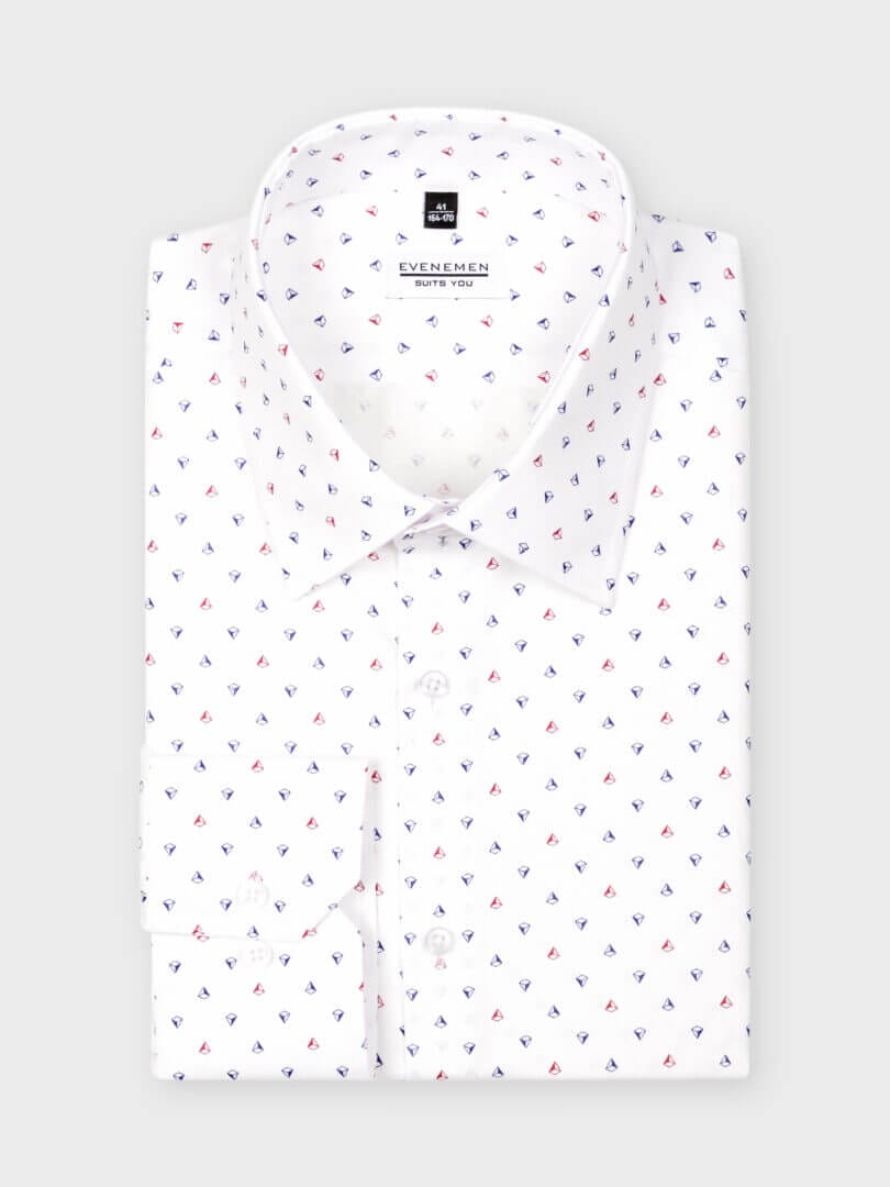 Red Stampa Square Pyramid Collection